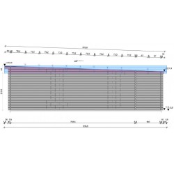 Garaż drewniany - MARCEL 420x890 37,4 m2