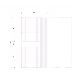 Dom całoroczny - CHABER 45 MAX 600X600 33,6 m2 + antresola 17 m2