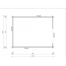 Drewniana stajnia - BOKS ONE 14,3 m2