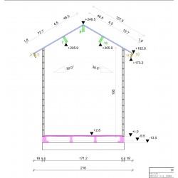 DOMEK NARZĘDZIOWY - HOSTE III 200X280 5,6 M2