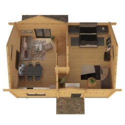 Dom mieszkalny - SYLWIA 860x620 92,5 m2