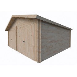 Garaż drewniany - JAN 595x530 31,5 m2