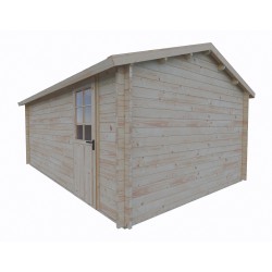 Garaż drewniany - EKO 148 380x560 21,3 m2