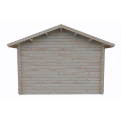 Garaż drewniany - FABIAN 400x1000 40 m2