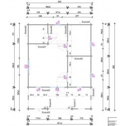 Dom całoroczny - CHABER III 600x800 45,2 m2 (33,6 m2+taras)